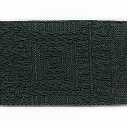 [RBYD_249] Ribbon Yardage - 24mm Textured Charcoal Ribbon
