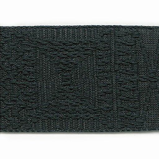[RBYD_249] Ribbon Yardage - 24mm Textured Charcoal Ribbon