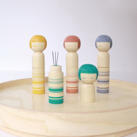 Kokeshi Doll Needle Keeper