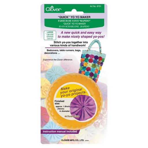 [NOT_8701CV] Large, Clover Quick Yo-Yo Maker
