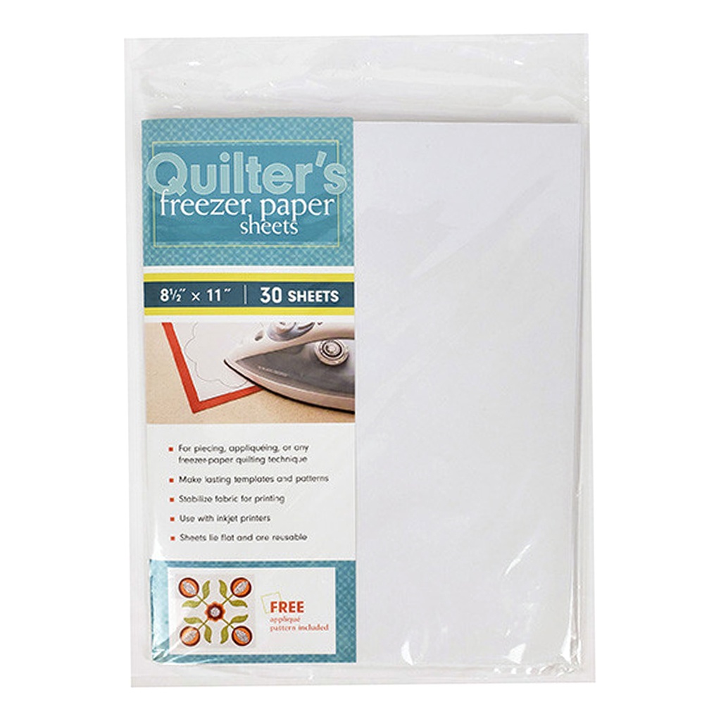 What do quilters use freezer paper for? 
