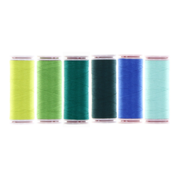 [EFPK_03] Efina Cotton Thread Pack - Aruba Blues