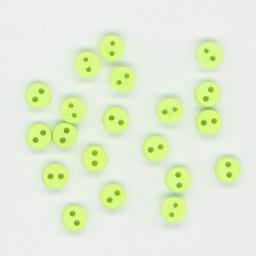 [A2_07D] 4mm Dk Green Glow Button Pack