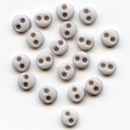 [A2_145] 4mm Dove Grey Button Pack