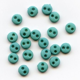 [A2_174] 4mm Turquoise Button Pack