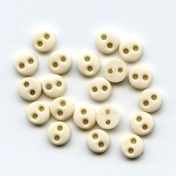 [A2_17L] 4mm Champagne Button Pack