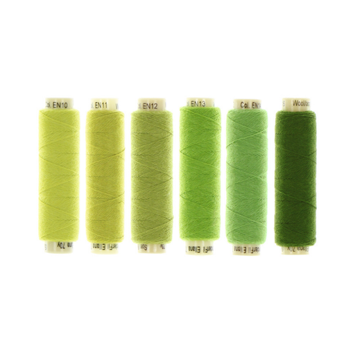 [ENPK_46] Ellana Wool Thread Pack, Green