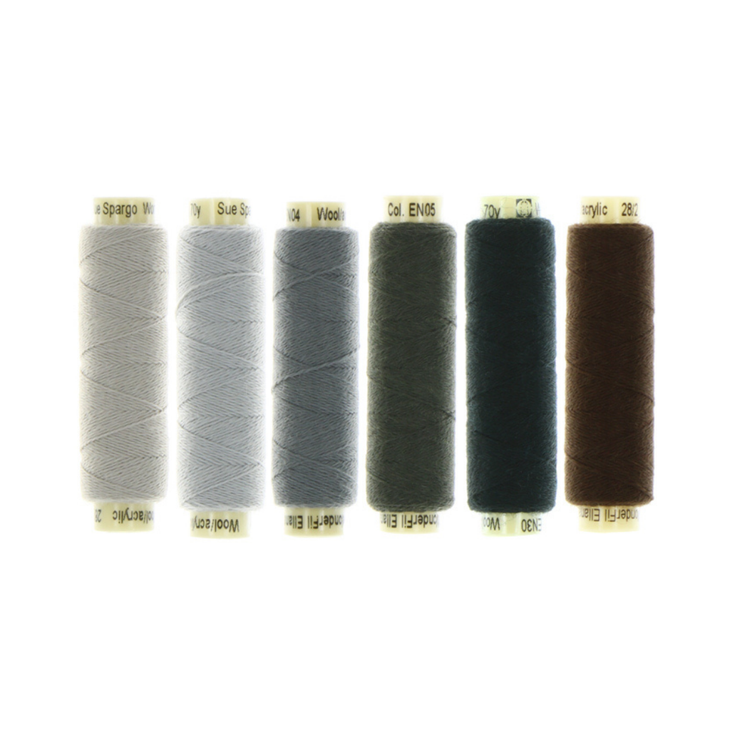 Ellana Wool Thread Pack, Pencil Sketch