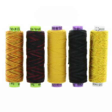 Build a Bee - Embroidery Thread Pack | Sue Spargo Folk Art Quilts