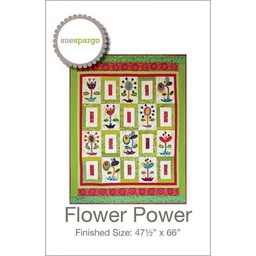 [PATT_086] Flower Power Quilt Pattern