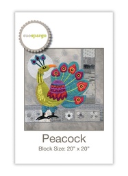 [PATT_088] Peacock Block Pattern