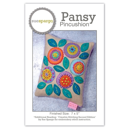 Sue Spargo ~ Circle Play Pincushion Wool Applique Pattern – Hobby House  Needleworks