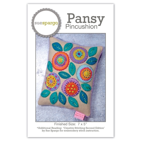 [PATT_1111] Pansy Pincushion Pattern