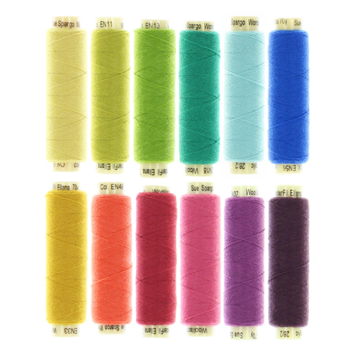 [TWB_33-EN]  Ellana Wool Thread Pack - 12 Best
