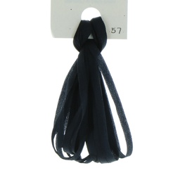 [TSR3_57] 3.5mm Silk Ribbon - Raven Black