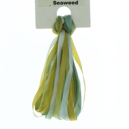 [TSR3_SEA] 3.5mm Silk Ribbon - Seaweed