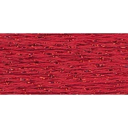 [SL_53] Silk Lame Braid - Crimson
