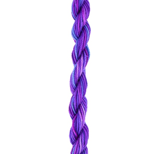 [SJ5_BLEU65] Shinju Silk Pearl - Bleu Magenta