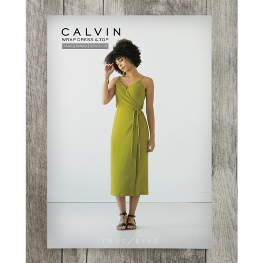 [PATT_TB995436] Calvin Wrap Dress Pattern