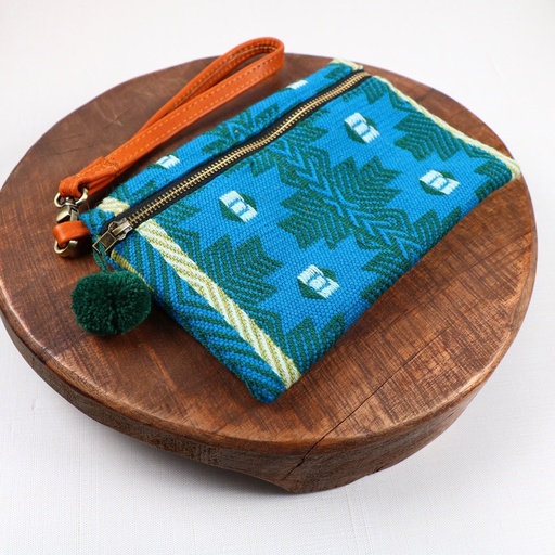 Inti Woven Wool Wristlet