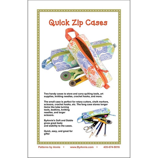 [PATT_PBA239] Quick Zip Cases Pattern