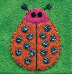 Ladybug, Pre-Cut, Colorway 3
