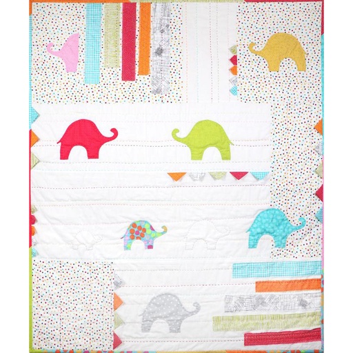 What Colour is an Elephant Quilt - Jen Kingwell