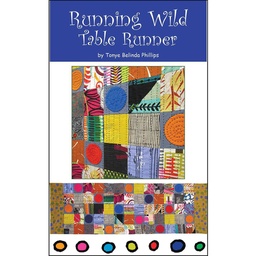 [TBP_010] ​​​Running Wild Table Runner Pattern, Tonye Phillips