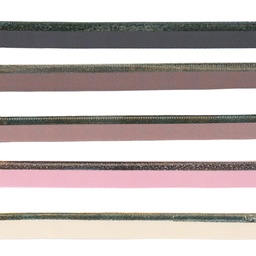 [RBPK_945] 3/8" Modern Neutral Gold Stripe Ribbon Pack