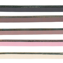 [RBPK_945] 3/8" Modern Neutral Gold Stripe Ribbon Pack