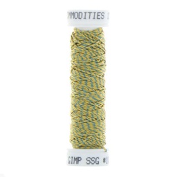 [SSG_106] Silk Striped Gimp - Gold/Blue