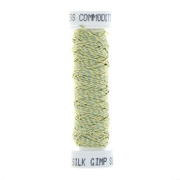 [SSG_115] Silk Striped Gimp - Yellow/Blue