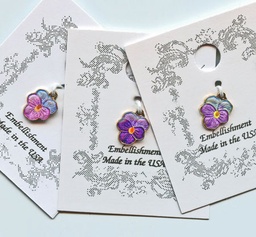 Petite Pansy Charm