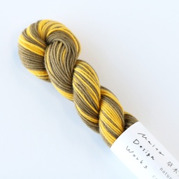 [60715-YEKA] Yellow/Khaki - Gradation, Plant Dyed Sashiko Thread