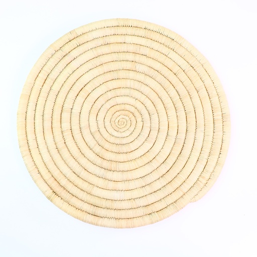 [FP11] Natural Raffia Placemat/Trivet