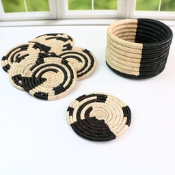 [RPC06] Split Mini Basket Set of 8 Coasters