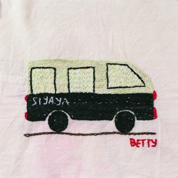 [ESTA_01] Embroidered Small Transportation, #01