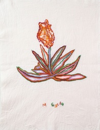 [EMF_04] Embroidered Medium Flower, #04