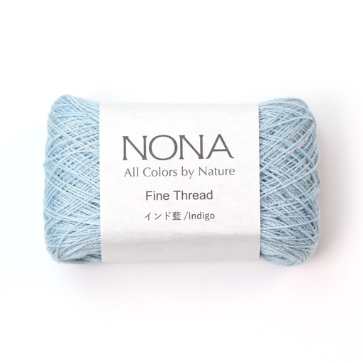[NON-B2] Blue 2, Fine Thread, Natural Dyed