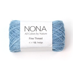 [NON-B3] Blue 3, Fine Thread, Natural Dyed