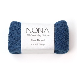 [NON-B6] Blue 6, Fine Thread, Natural Dyed