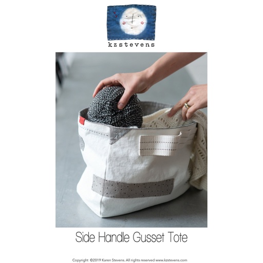 [PATT_SHGT] Side Handle Gusset Tote Pattern