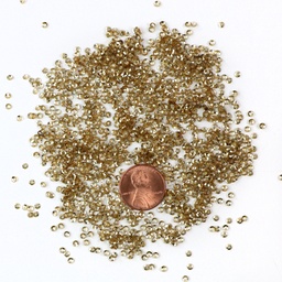 [S36] 2mm Cup Sequins, Gold