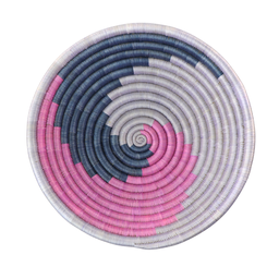 [RP168] Lavender Swirl Plateau Basket