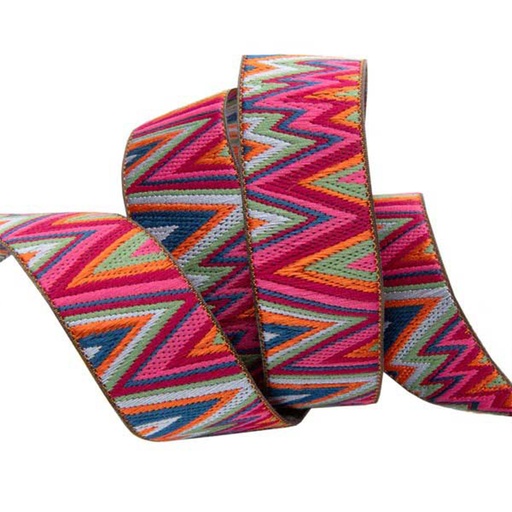Ribbon Yardage - Flame Stitch