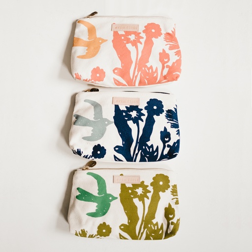 ​3 Birds Screen Printed Bag