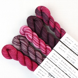 [PDS_PK-3] Beetroot - Plant Dyed Sashiko Thread Pack