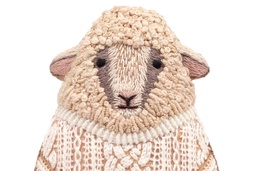 [DK-SH] Sheep, Embroidery Doll Kit