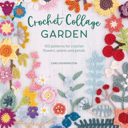 [BK_9391] Crochet Collage Garden Book