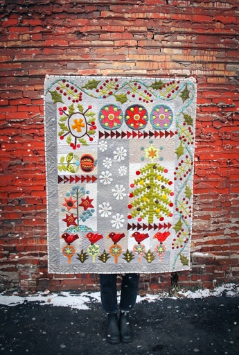 Crimson Tweed Quilt